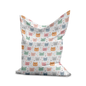 Puf Pillow Sleepy Cats