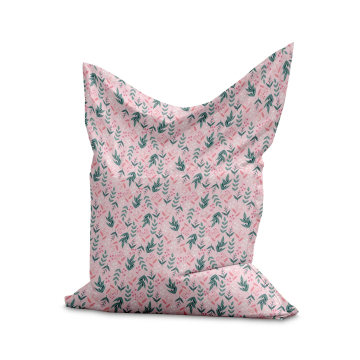 Puf Pillow Sweet Leaves Pattern