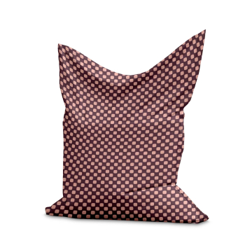 Puf Pillow Geometric Squares