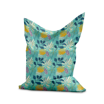 Puf Pillow Abstract Exotic