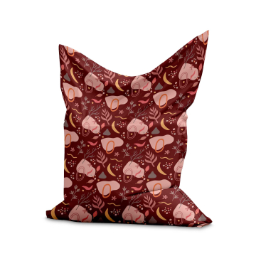 Puf Pillow Abstract Nature
