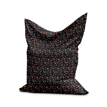 Puf Pillow Dark Terrazzo