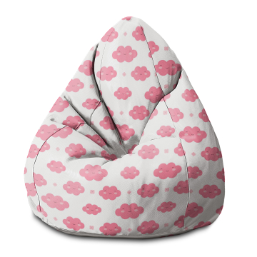 Puf Pearshape Cloudy Sunny