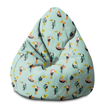 Puf Pearshape Toucans