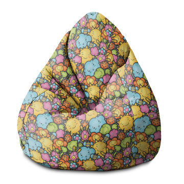 Puf Pearshape Przyjaciele