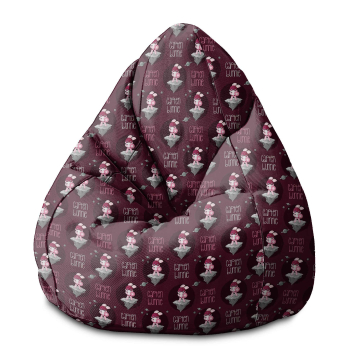 Puf Pearshape Capten Bunny