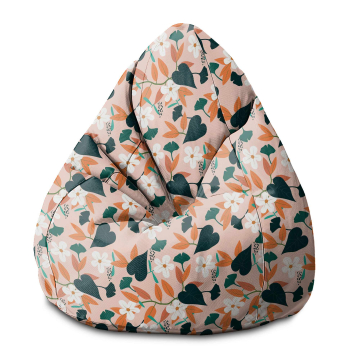 Puf Pearshape Abstract Spring