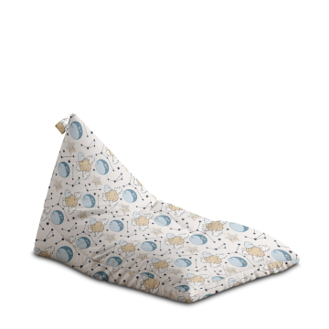 Puf Triangle Sleeping Moon