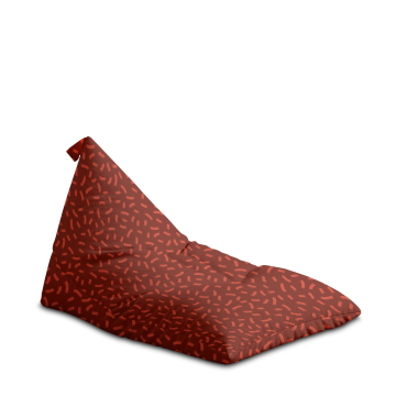 Puf Triangle Abstract Stripes