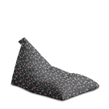 Puf Triangle Romantic Flowers