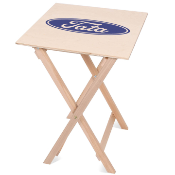 Stolik drewniany Tata Blue Frame