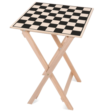 Stolik drewniany Warcaby