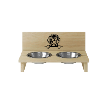 Stojak na miskę dla psa Beagle