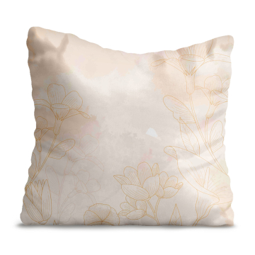 Poduszka Boho Beige Flowers