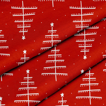Tkanina Christmas Tree Pattern