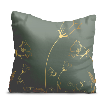 Poduszka Engraving Botanical Pattern
