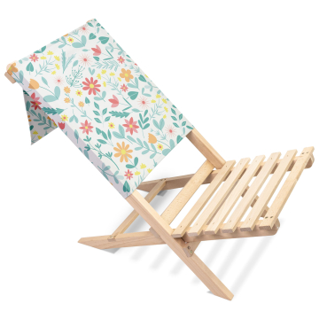 Składane Krzesło Plażowe Floral Adventure