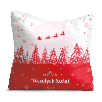 Poduszka Red Santa