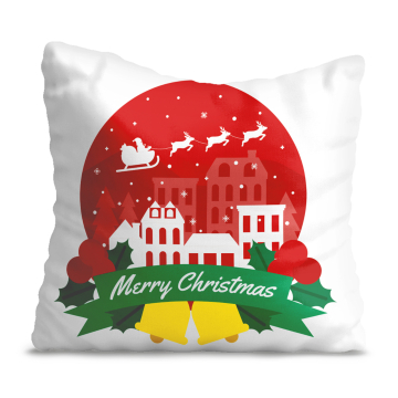 Poduszka Santa is Coming to Town