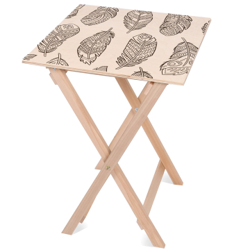 Stolik drewniany Large Feathers