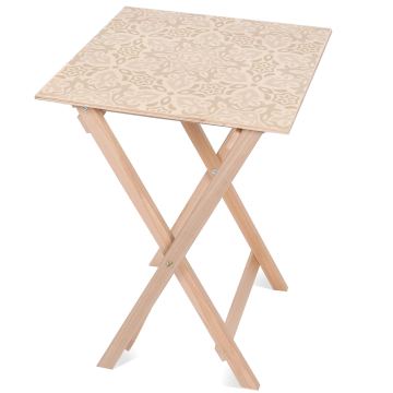 Stolik drewniany Cream flower