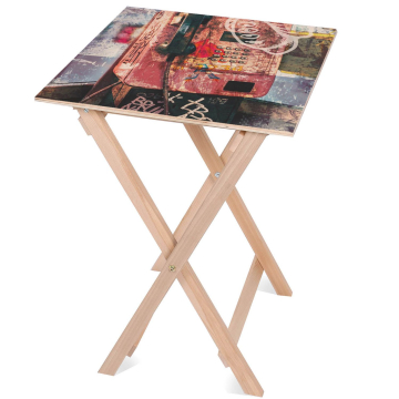 Stolik drewniany Old Telephone