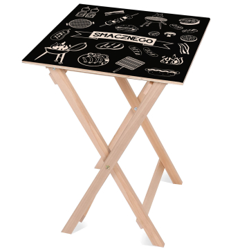 Stolik drewniany Smacznego Black
