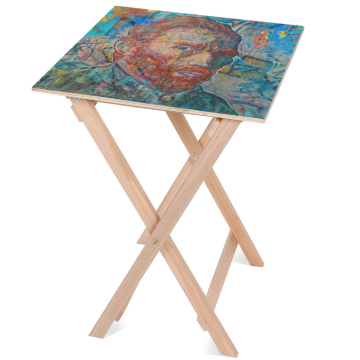 Stolik drewniany Van Gogh Blue