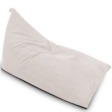Puf Triangle Lincoln White Dove