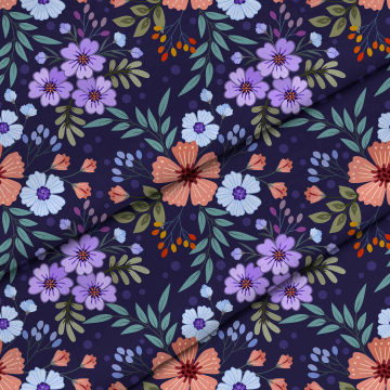 Tkanina Botanical Pattern