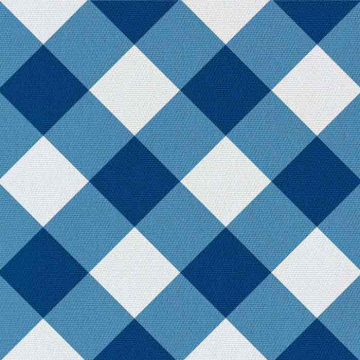 Tkanina Blue and white check