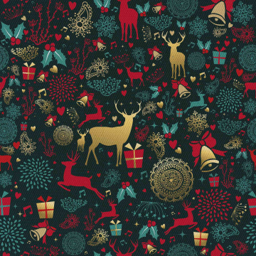 Tkanina Christmas Pattern