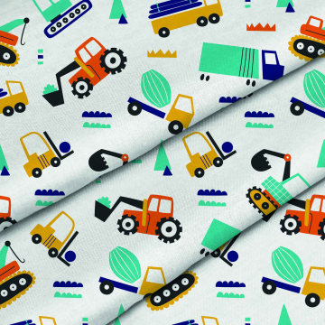 Tkanina Vehicles Pattern