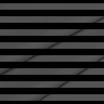 Tkanina Black Geometric Stripes