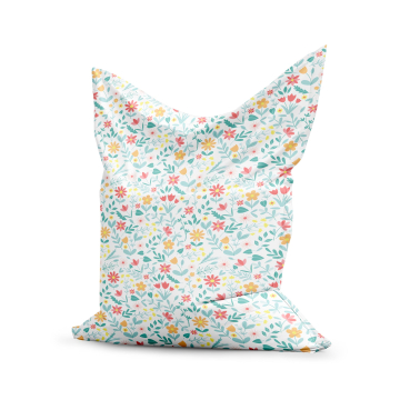 Puf Pillow Floral Adventure