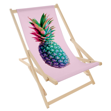 Leżak Bujany Pineapple Pastel