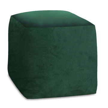 Puf Cube Midnight Green