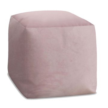 Puf Cube Old Rose