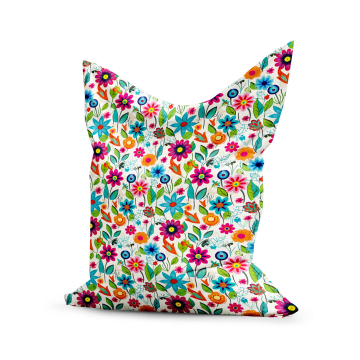 Puf Pillow Small Spring Flowers