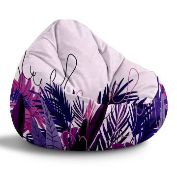 Puf Paradise Violet Tropics